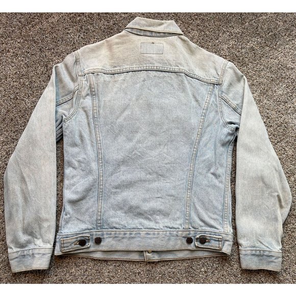 Vintage 80's Mens Small Levis Strauss Denim Jean Trucker Jacket WPL423 USA - Picture 2 of 10
